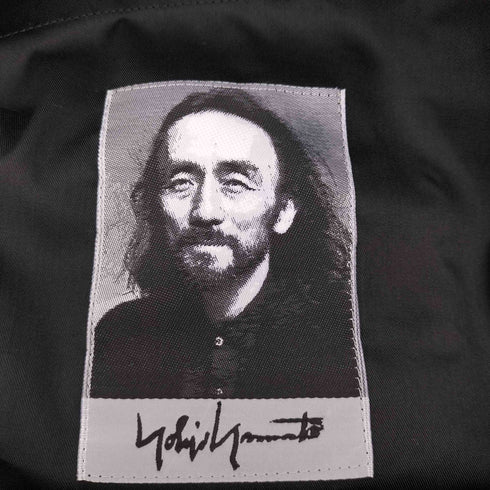 ヨウジヤマモト Yohji Yamamoto SIGNATURE LEATHER MINI TOTE BAG メンズ
